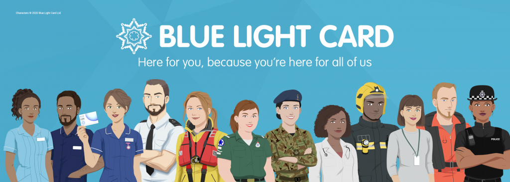 We’ve joined the Blue Light Scheme.